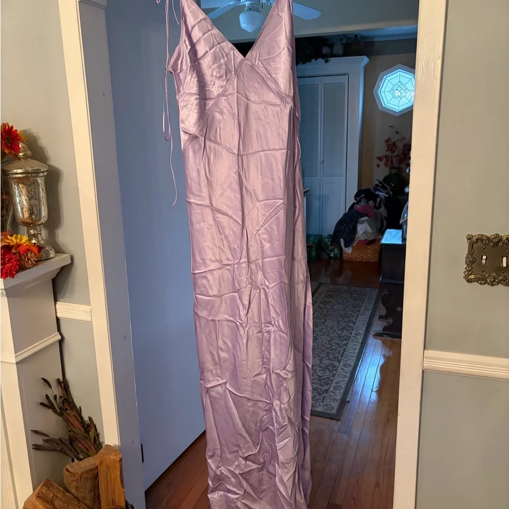 NWT J.Crew x Anna October V-neck slip dress in luster crepe 18